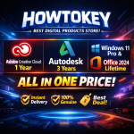 Adobe Creative Cloud 1 Year + Autodesk 3 Years + Windows 11 Pro & Office 2024 Lifetime | One Price - Image 2