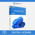 Windows 11 Pro – 5 PCs – Online Activation – Genuine Lifetime License