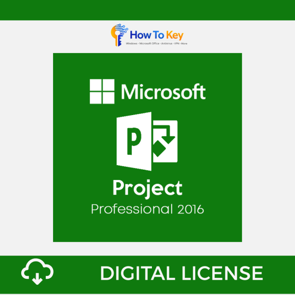 Microsoft Project Professional 2016 – 1 PC Lifetime License